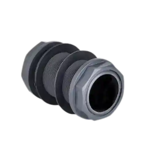 UH-PVC Yapıştırma Muflu Typ-B Dıştan Dişli Depo Bağlantı Adaptörü (Uzun Tip)