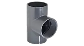 UH-PVC Tek Tarafı İçten Dişli Te