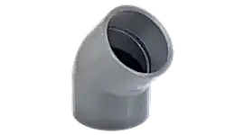 UH-PVC 45º Tek Tarafı İçten Dişli Dirsek