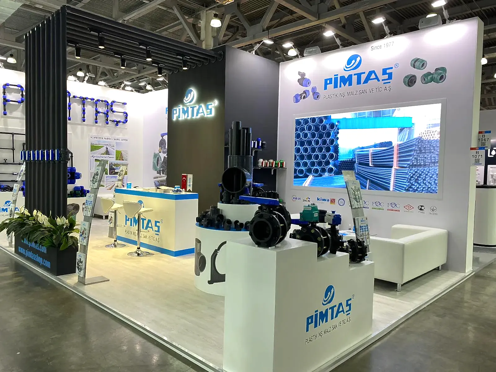 Pimtaş Plastic en Rusia Feria Aquatherm Moscú 2023