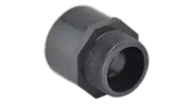 UH-PVC Yapıştırma Muflu Dış Dişli Adaptör