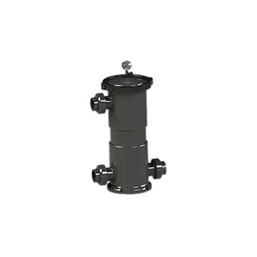 Nano Fiber Vortex Filtre 17 m3/h Giriş-Çıkış Aynı Yön