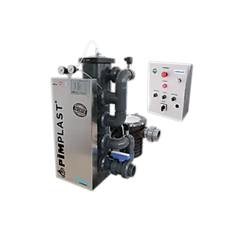 Otomatik Aqusycn Sensör Kontrollü Nano Fiber Vortex Filtre 27 m3/h Giriş-Çıkış Aynı Yön 2 HP Ön Filtreli Pompa(Monofaze)